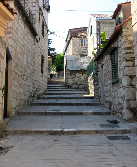 varos split, old town